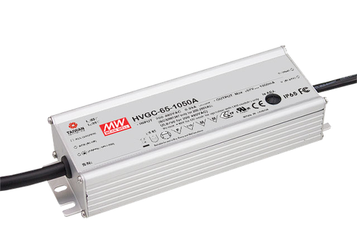 Driver LED corriente carcasa metal 65W HVGC-65
