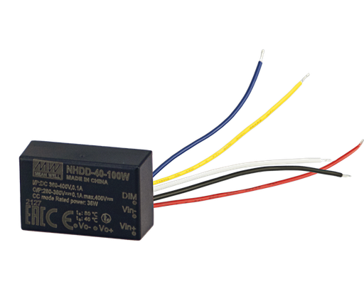 Conversor DC-DC LED corriente 40W entrada 360 a 420VDC NHDD-40-W