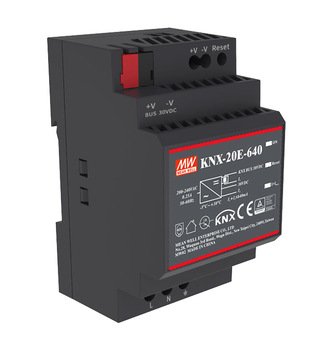 Fuente de poder riel DIN KNX 40W