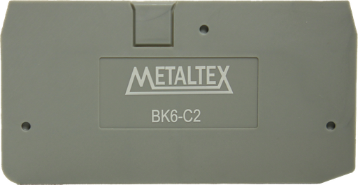 Tapa bornera Serie BK 6mm² 2 vías