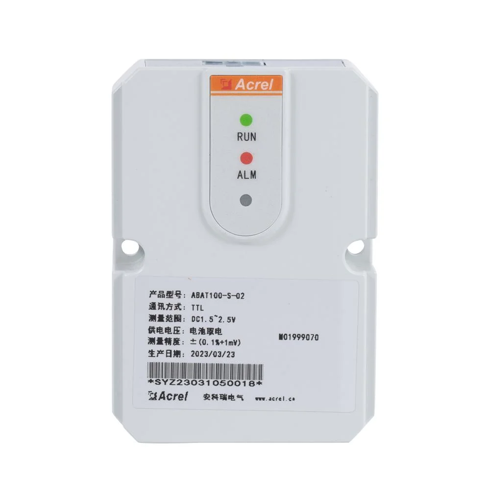 Sensor de voltaje, resistencia interna y temperatura de baterias para sistema ABAT100
