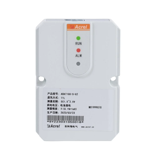 Sensor de voltaje, resistencia interna y temperatura de baterias para sistema ABAT100