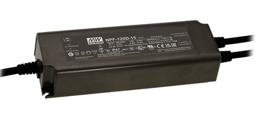 Driver LED plástico corriente dimmer 3 en 1 PFC 120W NPF-120D