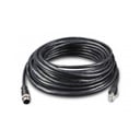 4-Pin D-Coding M12 Male to RJ-45 Ethernet Cable, 10 Meters
