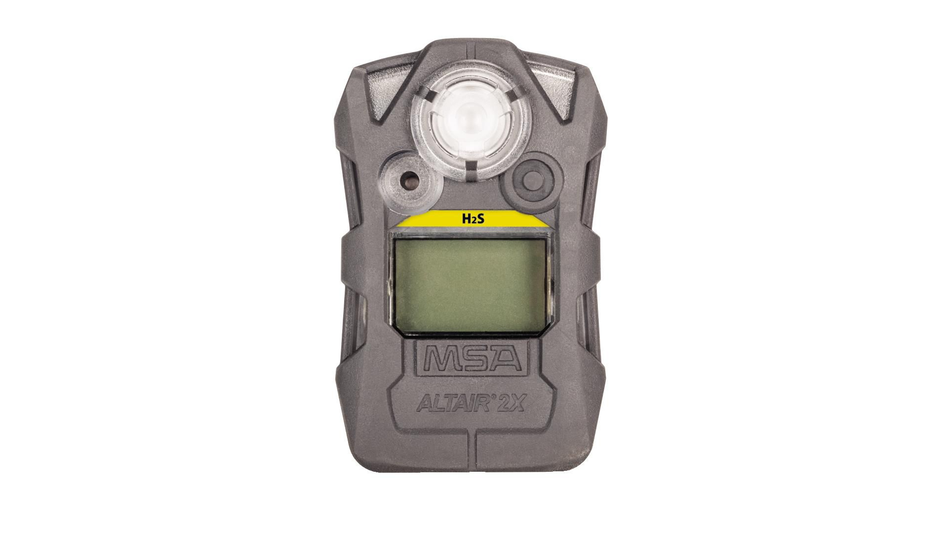 Detector portátil Altair 2X, H2S std, Gris, Alarmas configurables