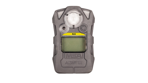 Detector portátil Altair 2X, H2S std, Gris, Alarmas configurables