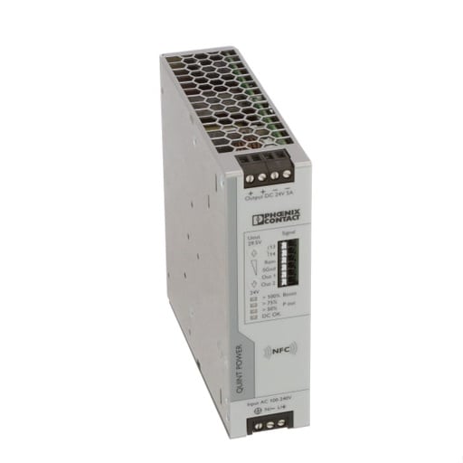 Fuente de alimentación QUINT POWER conmutada en primario, salida: 24 V DC / 5 A