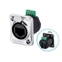 Conector Serie YT-RJ45 RJ45 Socket Soldar CNLINKO