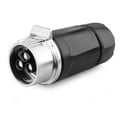 Conector Serie LP-28 Hembra 3 Pines Bloqueo CNLINKO 