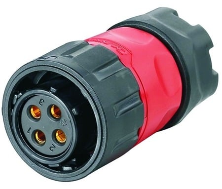 Conector Serie YM-20 Hembra 4 Pines Plug Soldar CNLINKO