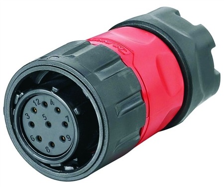 Conector Serie YM-20 Hembra 9 Pines Plug Soldar CNLINKO