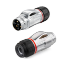 Conector Serie BD-24 Hembra 4 Pines Socket Bloqueo Plástico CNLINKO