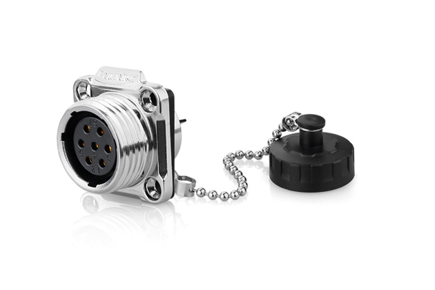 Conector Serie YW-20 Hembra 7 Pines Socket Soldar CNLINKO