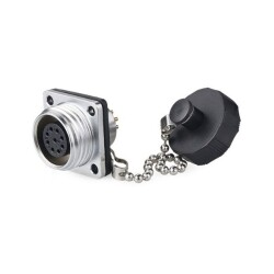 Conector Serie YW-16 Hembra 9 Pines Socket Soldar CNLINKO