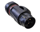 Conector Serie BD-24 Macho 3 Pines Plug Bloqueo CNLINKO
