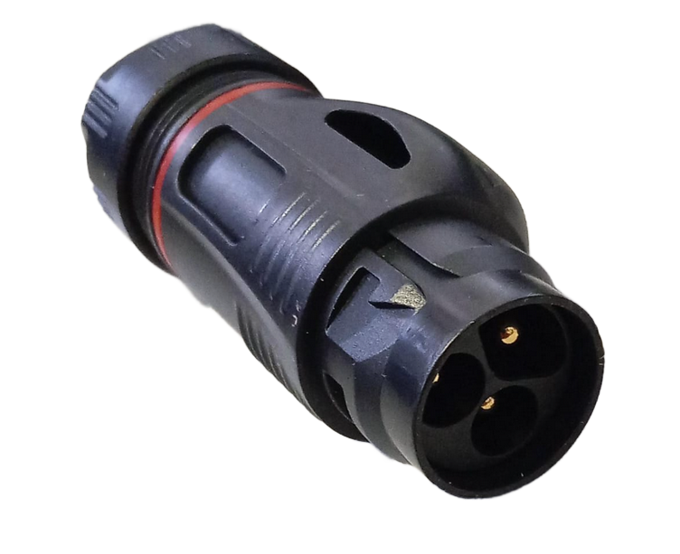 Conector Serie BD-24 Macho 3 Pines Plug Bloqueo CNLINKO