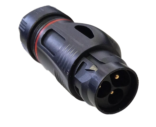 Conector Serie BD-24 Macho 3 Pines Plug Bloqueo CNLINKO