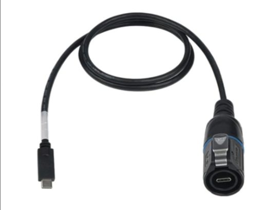LP-16 Data 0.5m USB C 3.1 Cable with IP68 Gen1(500MB/S)