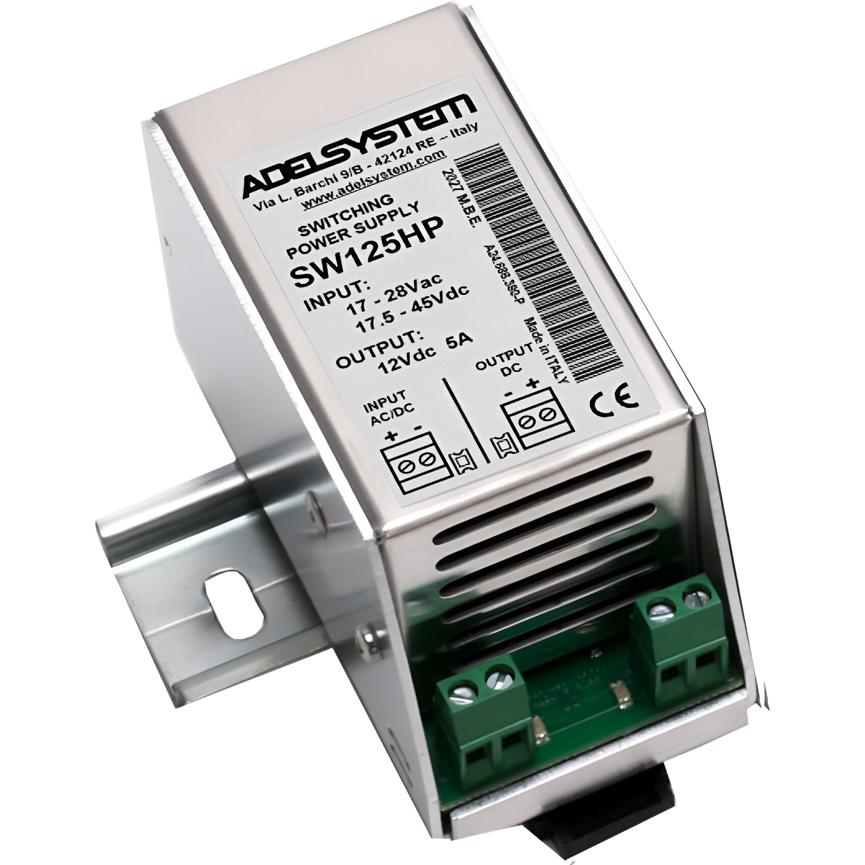 AC-DC/DC Converters (Low Voltage Line) In:24Vac / 40Vdc Out:12V 5A Not Isolated