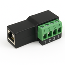 Connector RJ45/Terminal Block 4 pin  DC-UPS Size 3 and Size 4 (Aux 2) Modbus
