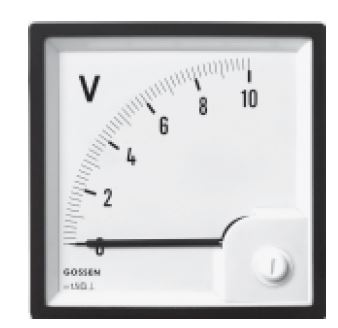 Voltimetro para DC 0-100V, DQN 96x96mm