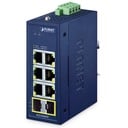 Switch Industrial Compacto 6-Port 10/100/1000T + 2-Port 100/1000X SFP