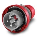 ENCHUFE MACHO VOLANTE 3P+T IP67 32A 6h 346-415V CON INVERSOR DE FASE PARA CAMBIO DEL SENTIDO DE GIRO DE UN MOTOR