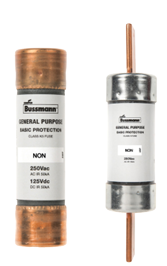Fusible Bussmann NOS 600 V, clase K5 y clase H, uso general