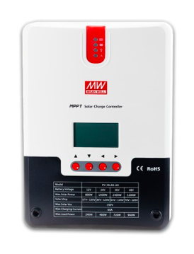 Controlador de carga solar MPPT 20A, 40A 12 y 24V Serie PV-ML