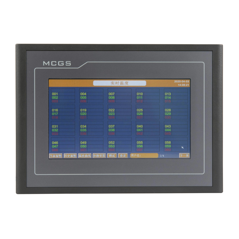 Pantalla HMI Acrel para sistemas de monitoreo de banco baterías