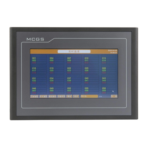 Pantalla HMI Acrel para sistemas de monitoreo de banco baterías