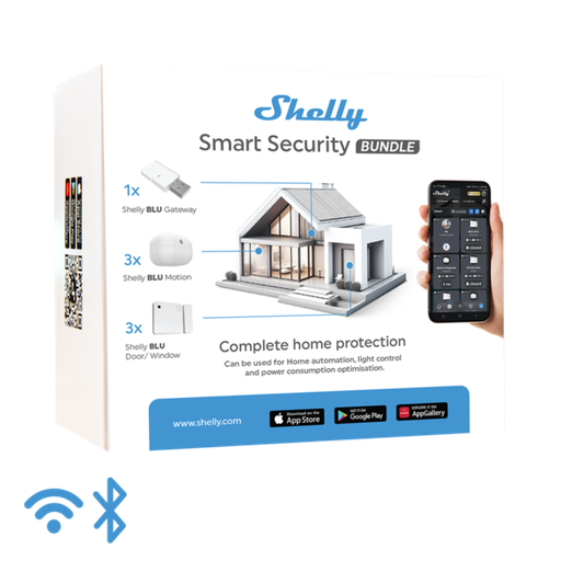 Paquete de seguridad inteligente Shelly (Descontinuado)