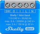 Shelly 1 Mini Gen4 – Interruptor Inteligente Ultra Compacto Wi-Fi/Zigbee/Bluetooth