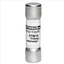 Fusible Midget 10x38mm - rápido 600VAC 600VDC 15A Ferrule Amp-Trap, marca Mersen (Ferraz)