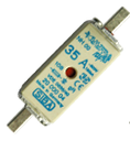 Fusible ultrarápido Marca SIBA NH00 gRL DC 800V