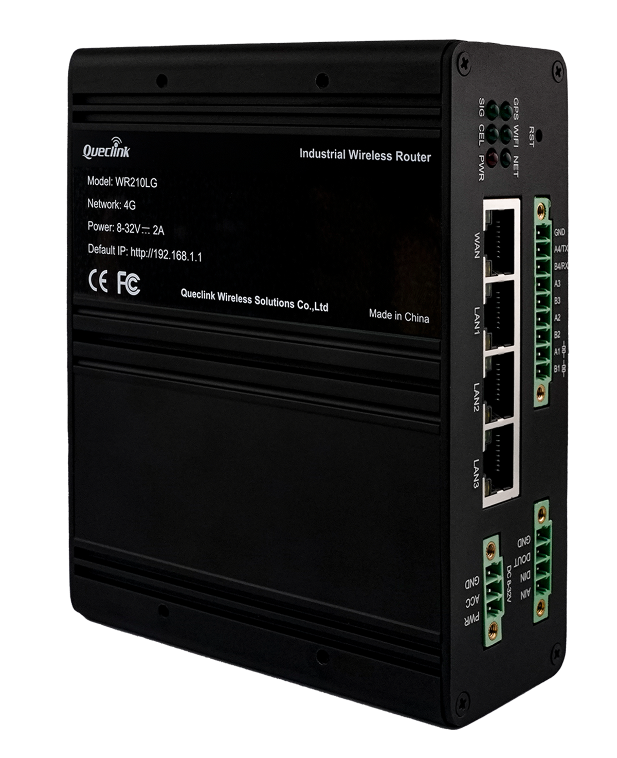 Router Industrial 4G LTE Dual-SIM WR210LG