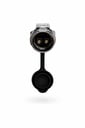Conector Circular LP-28 Hembra 2 Pines Panel Metal (Bloqueo/Tuerca)