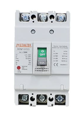 Automático en caja moldeada tripolar 80A 100KA serie DCM100 Caja dañada