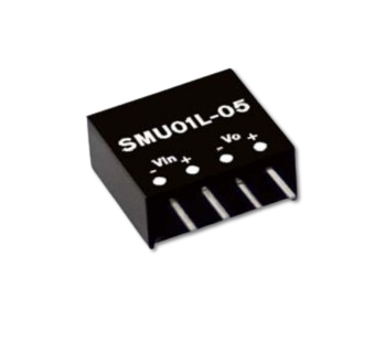 SMU01L-12 Convertidor DC-DC 1W 12V Monosalidad No Regulada Mean Well