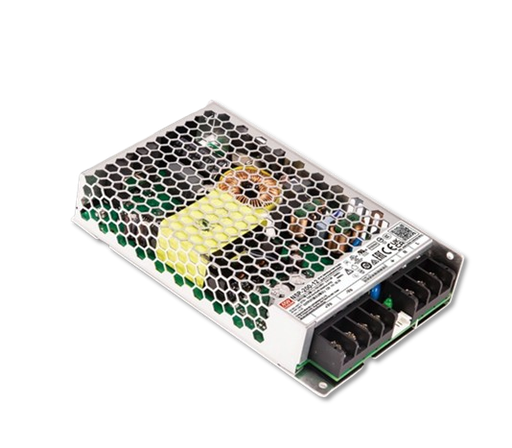 Fuente de Poder Industrial AC/DC 200W MEAN WELL NSP-200 con PFC Alta Confiabilidad