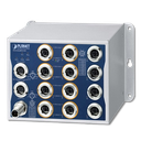 Switch Industrial L2+ 8 Puertos Gigabit PoE+ M12 + 4 Puertos Gigabit M12 PLANET ITS-5216-8P4T-WV