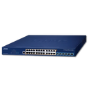 Switch Administrable L3 24 Puertos 2.5G PoE++ + 6 Puertos 10G SFP+ PLANET MGS-6311-24UPL6X