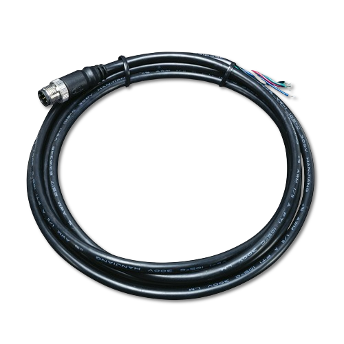 Cable M12 5 Pines Macho a Extremo Desnudo 1.2m PLANET CB-M12A5MF-120