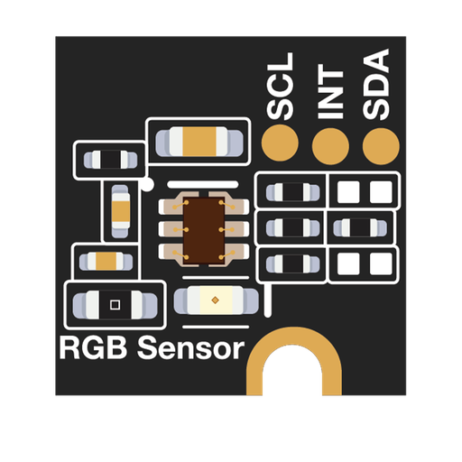 RGB Light Sensor AMS TCS37725FN RAK12021