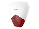 HIK Sirena cableada roja para Axpro hibrido