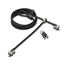 Kensington Candado doble con llave MicroSaver 2.0 para ordenadores portátiles