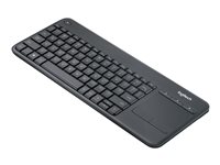Logitech Teclado inalambrico con touchpad K400 Plus Espanol