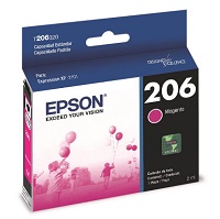Epson 206 Magenta Ink Cartridge Xpression XP-2101