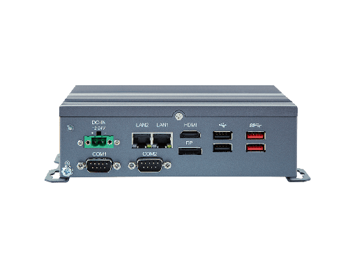 PC Industrial Fanless Intel Celeron J6412 Elkhart Lake, 1 GbE + 1 2.5GbE