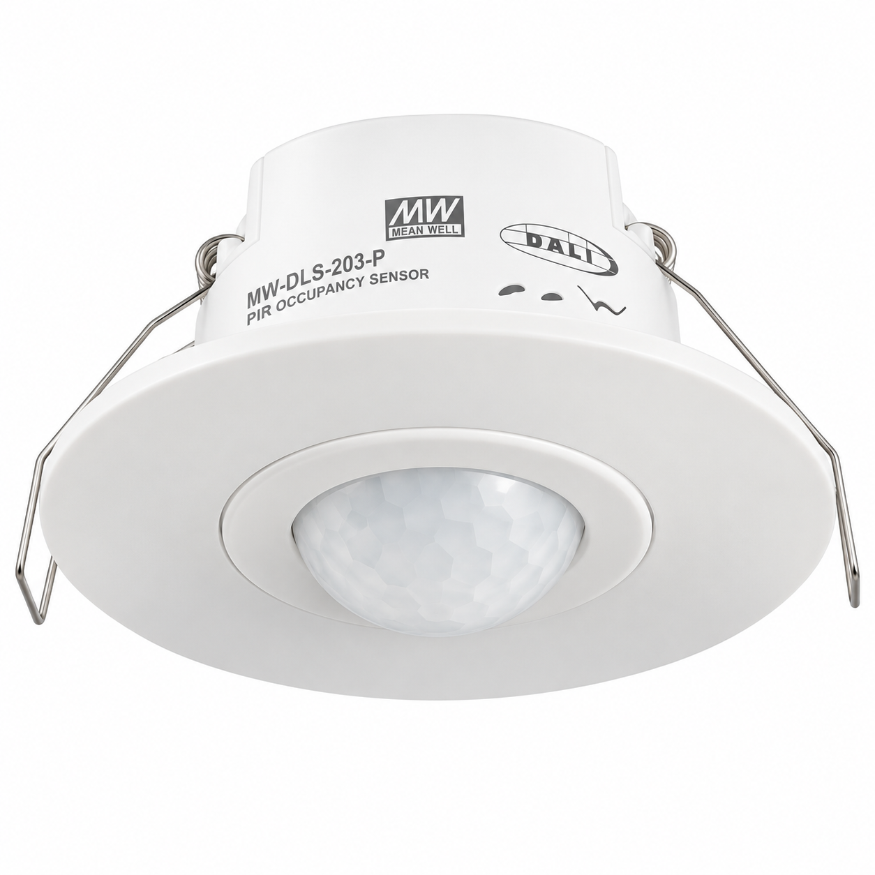 Sensor de Movimiento PIR DALI-2 con Sensor de Luz Diurna Mean Well DLS-203-P